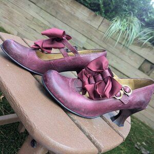 Fluevog Caravaggio - Burgundy 8.5